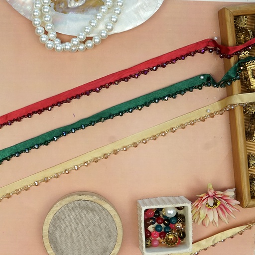 Fancy Glass Beads Crystal Hanging Lace