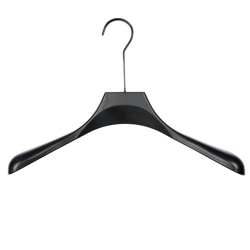 [SB45 44.5cm BLACK] Long Hook Plastic Suiting Hanger