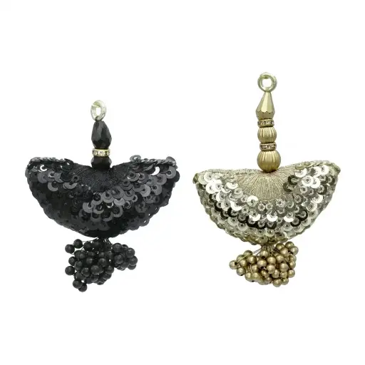 Fancy Sequence Gota & Pearl Tassel