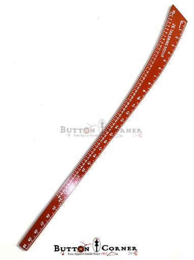 [CT5405 BROWN] Tailoring Scale Leg-Curve