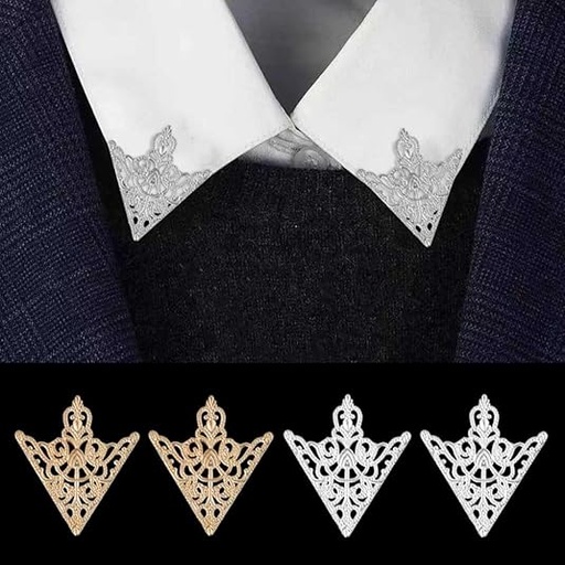 Chic Hollow Triangle Brooch Pin