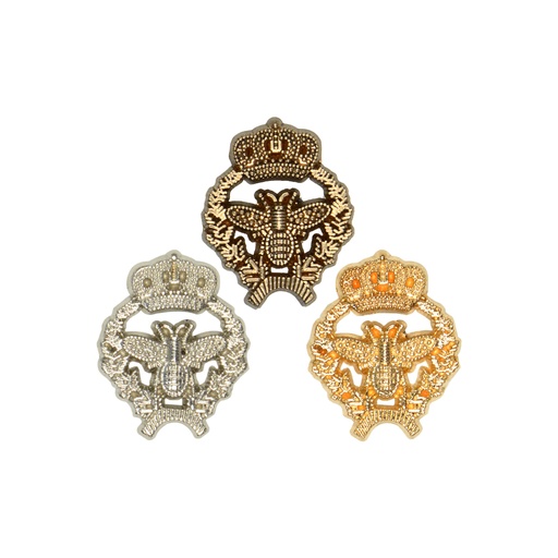Bee-Crown Brooch Pin