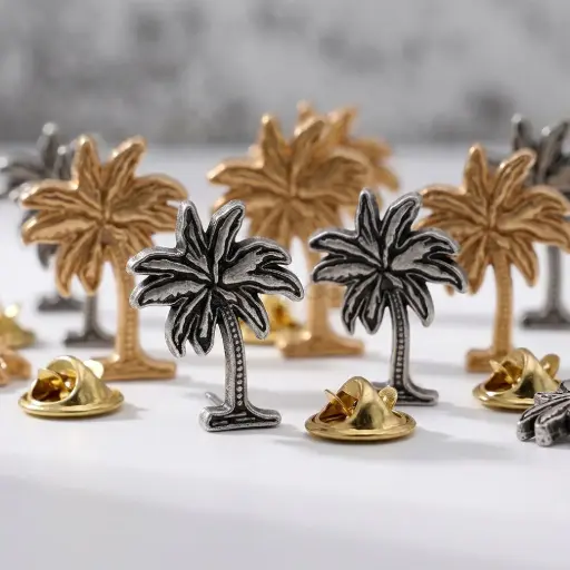 Palm Tree Lapel Pin