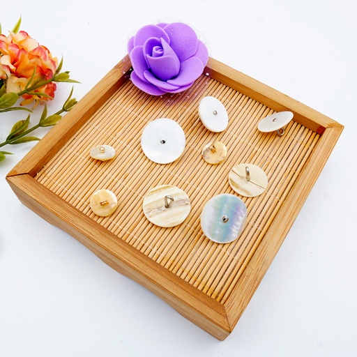 Agoya Japan Pin Shank Shell Button