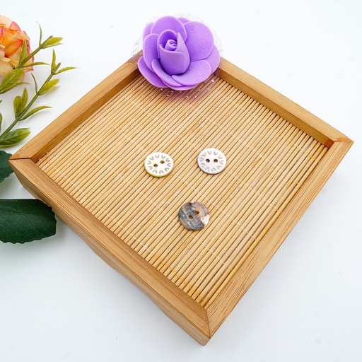 [AGJPVR2H-20L] Agoya Japan Vintage 2 Hole Shell Button
