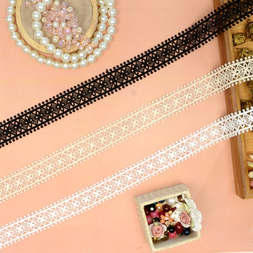 Double Side Border Shuttle Lace
