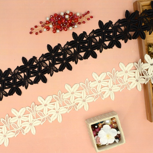 Applique Shuttle Lace