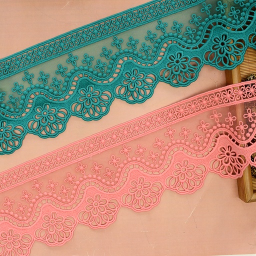 Shuttle Net Lace In Color