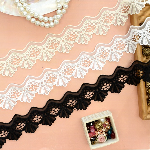 One Side Border Shuttle Lace