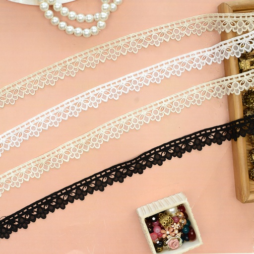 One Side Border Orgazn Lace