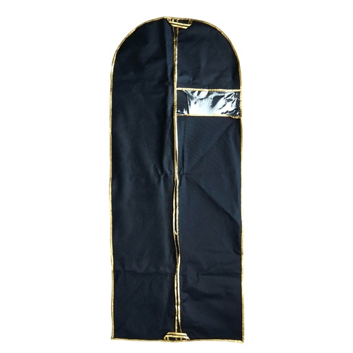 Nonwoven Suit Cover In Gold Piping