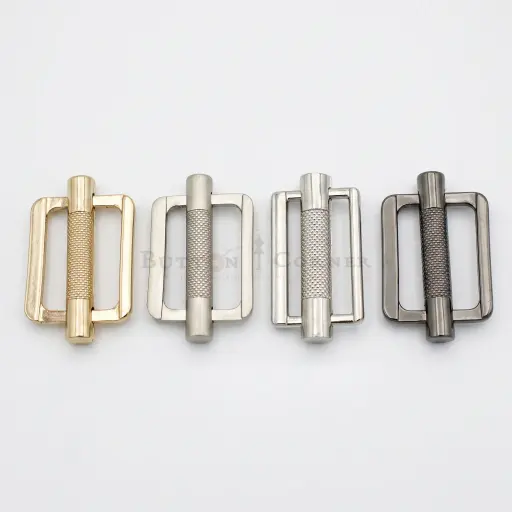 Rectangle Shape Slider Bar Adjustable Buckle