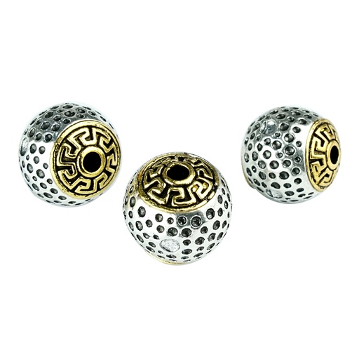 [DM-464] Striped Dots Surface Design Spacer Ball