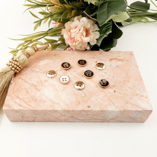 Enamel Coated 4 Hole Shirt Button