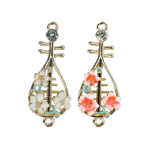 Lute Shape Elegant Design Pendant