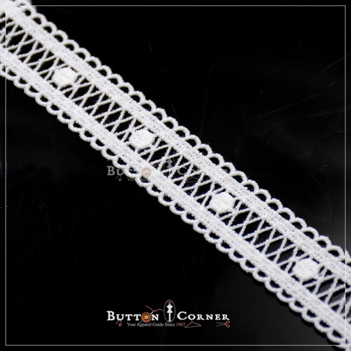 Double Side Border Shuttle Lace