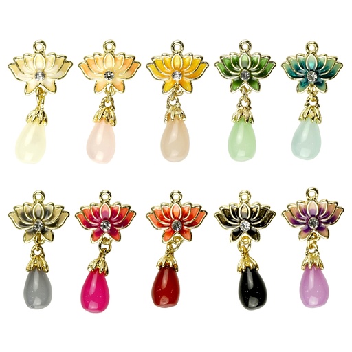 Design Drop Pearl Hanging Button