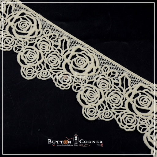 One Side Border Shuttle Lace