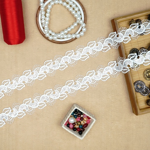 [18531-3 WHITE] Sequence Shuttle Lace