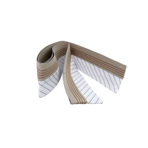 [NY-WB0820-F KHAKI] Classic Waistband With Grosgrain Tape