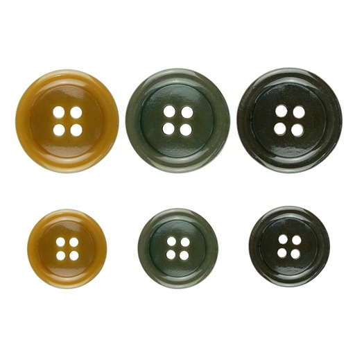 Thick Border 4 Hole Suiting Button