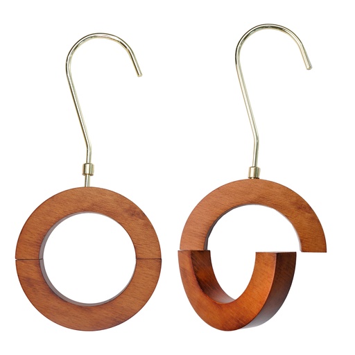[HTS12] Wooden Scarf Hanger Square Shape