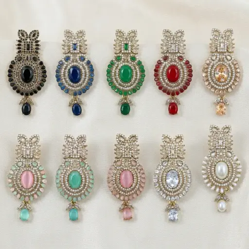 Fancy Kundan Button