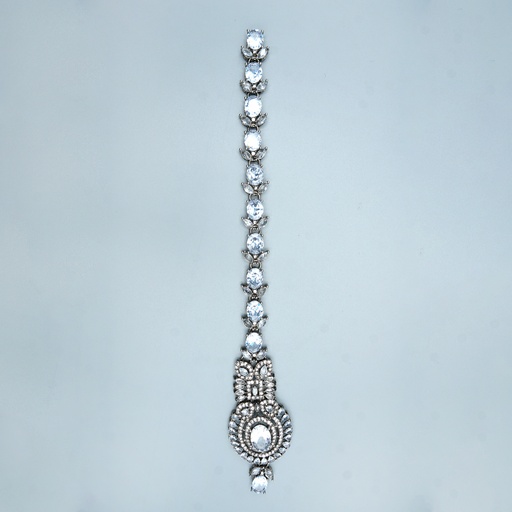Antique Base Fancy Kundan Button Patti