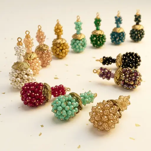 Fancy Gota Crystal Tassel