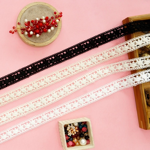 Double Side Border Shuttle Lace