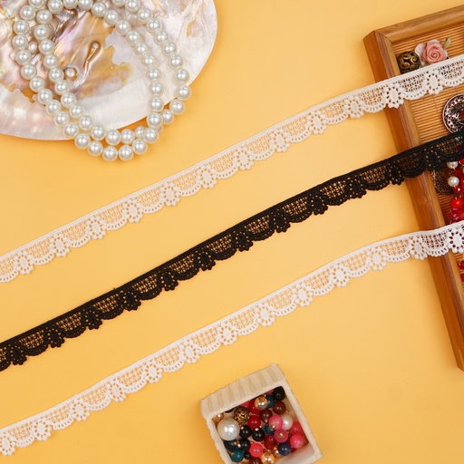 One Side Border Shuttle Lace