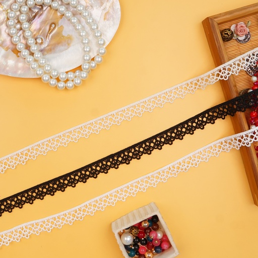 One Side Border Shuttle Lace