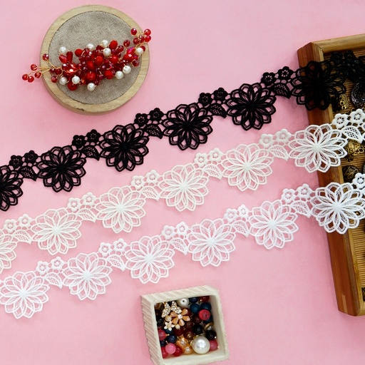 Applique Shuttle Lace