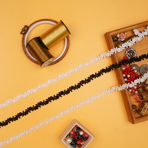 Flower Design Shuttle Lace