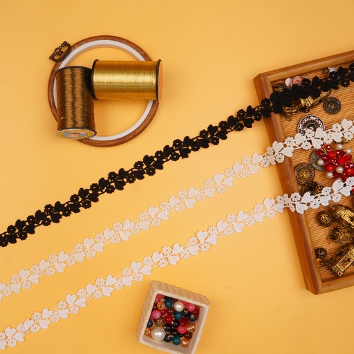 Flower Design Shuttle Lace