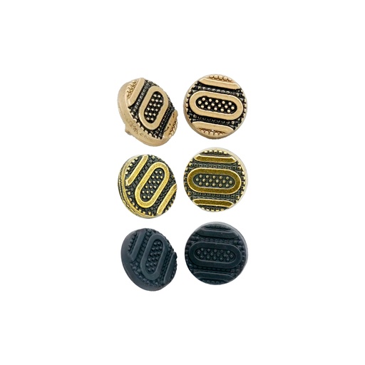 Vintage Design Round Shank Button