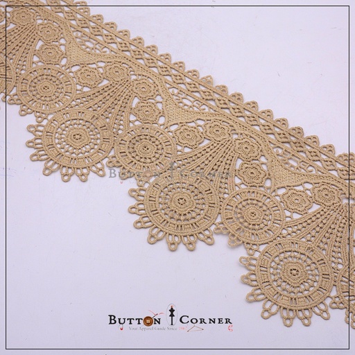 One Side Border Shuttle Lace