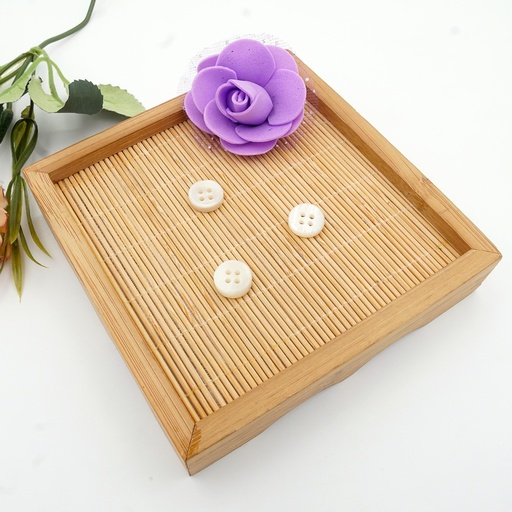 [MOPSIBR4H-18L] Mother Of Pearl Iridescent Bright Shell Button