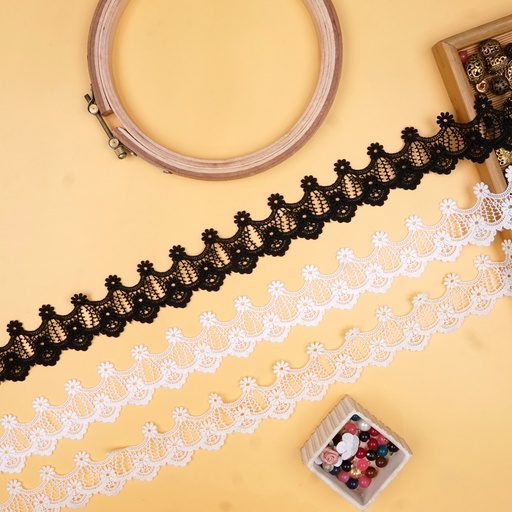 Applique Shuttle Lace