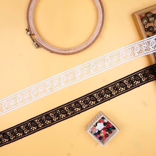 Double Side Border Shuttle Lace