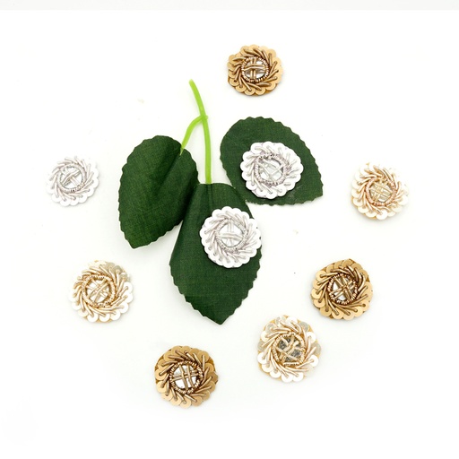 Tiny Naqshi Dabka In Sequence Motif