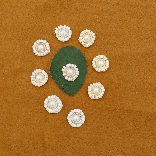 Tiny Hand Beaded Appliques Motif