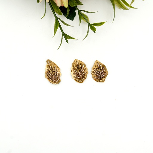 [FA730 ANTIQUE] Leaf Shape Sequence Naqshi Motif