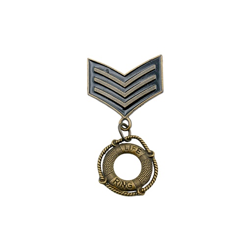 [LP33] Military Army Uniform Style Brooch