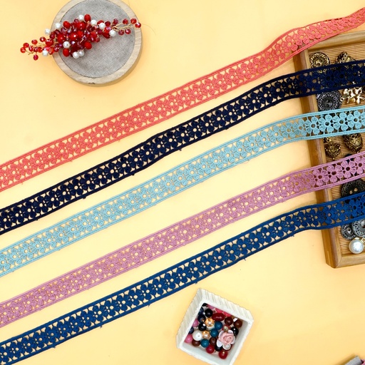 Double Side Border Shuttle Lace