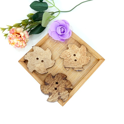 Flower Shape Coconut Button