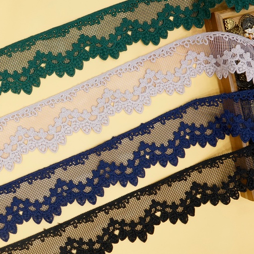 Shuttle Net Lace In Color