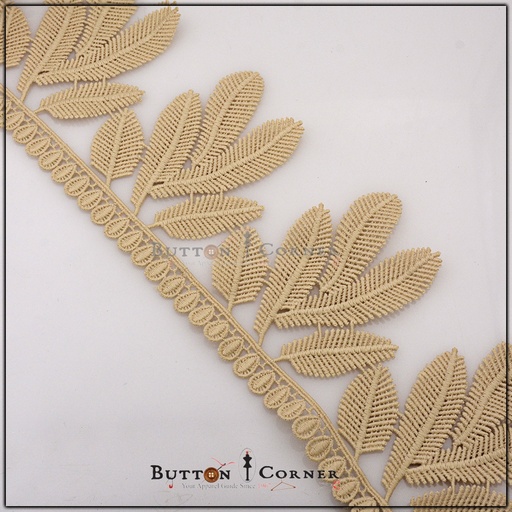 One Side Border Shuttle Lace