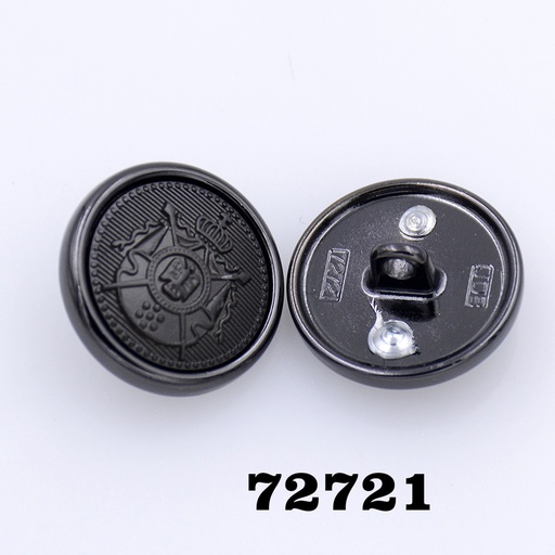 Crown Metal Suiting Button