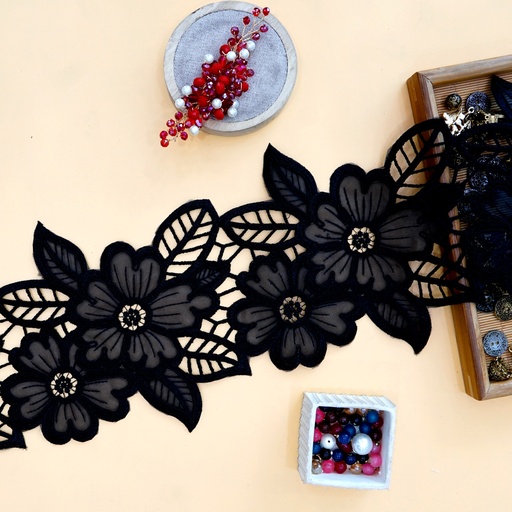 Flower Shape Organza Lace
